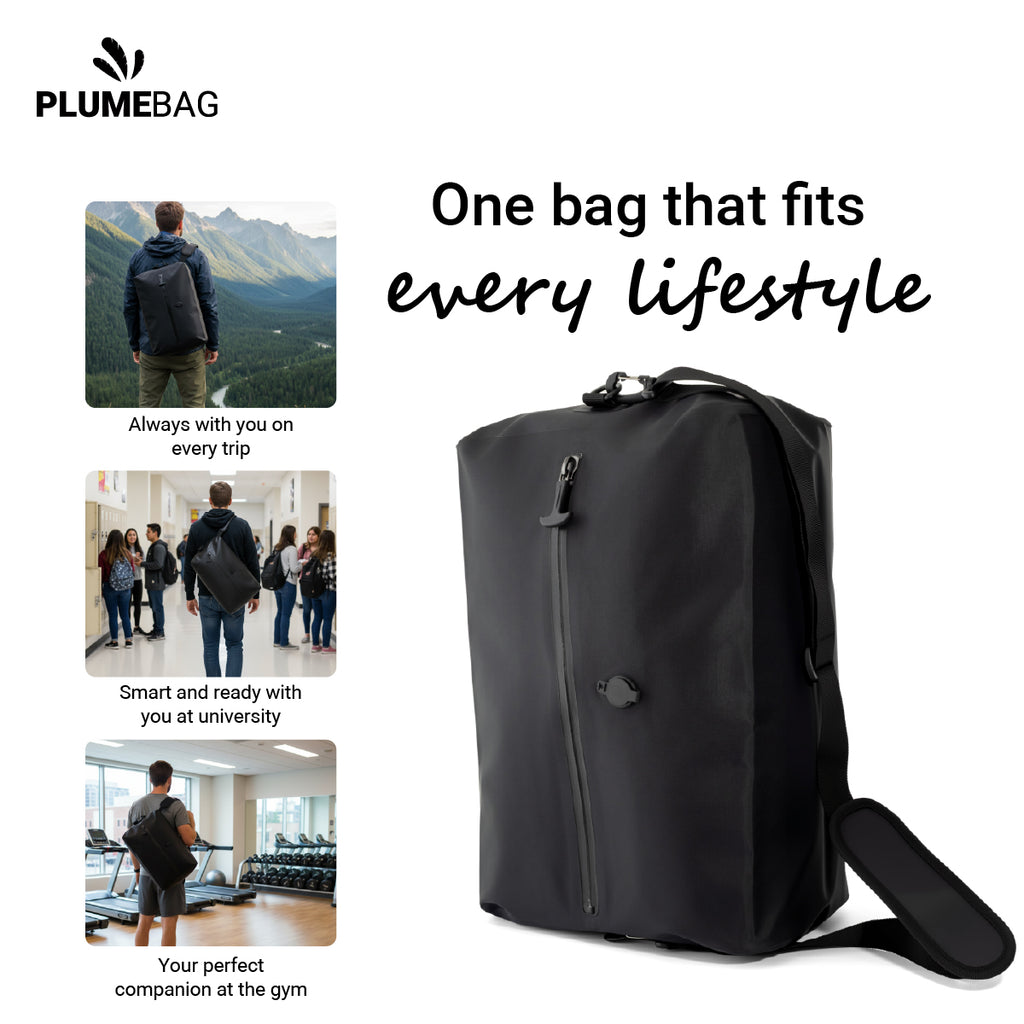 PLUMEBAG™ Compression Travel Bag – Smart Packing. Zero Stress.