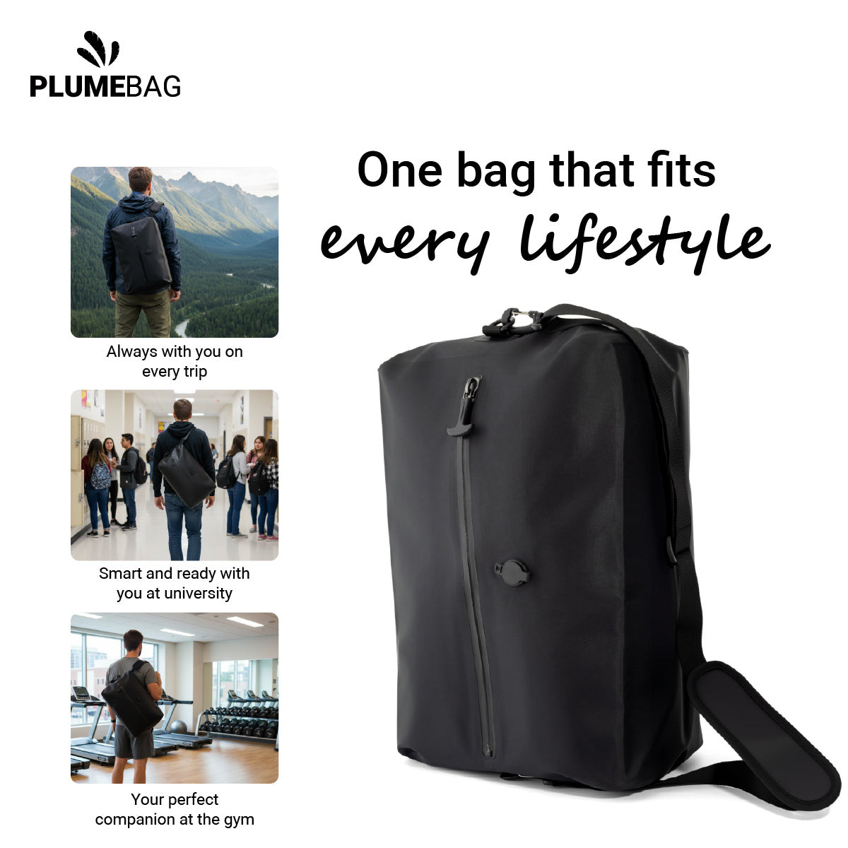 PLUMEBAG™ Compression Travel Bag – Smart Packing. Zero Stress.
